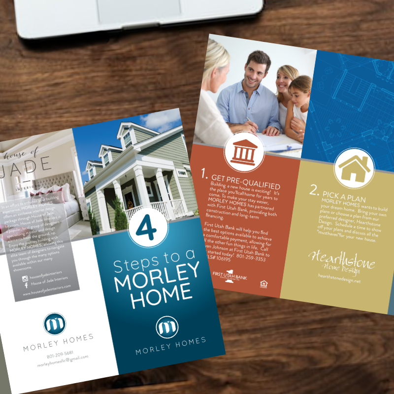 Brochure for home builder